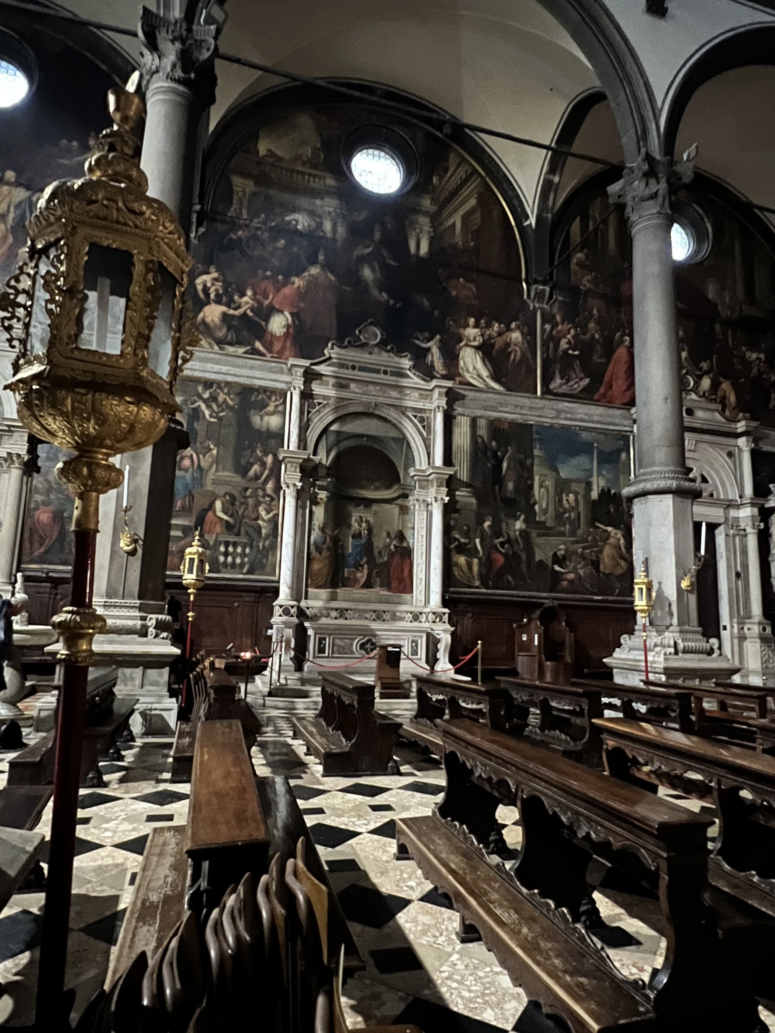 Church of San Zaccaria (inside)