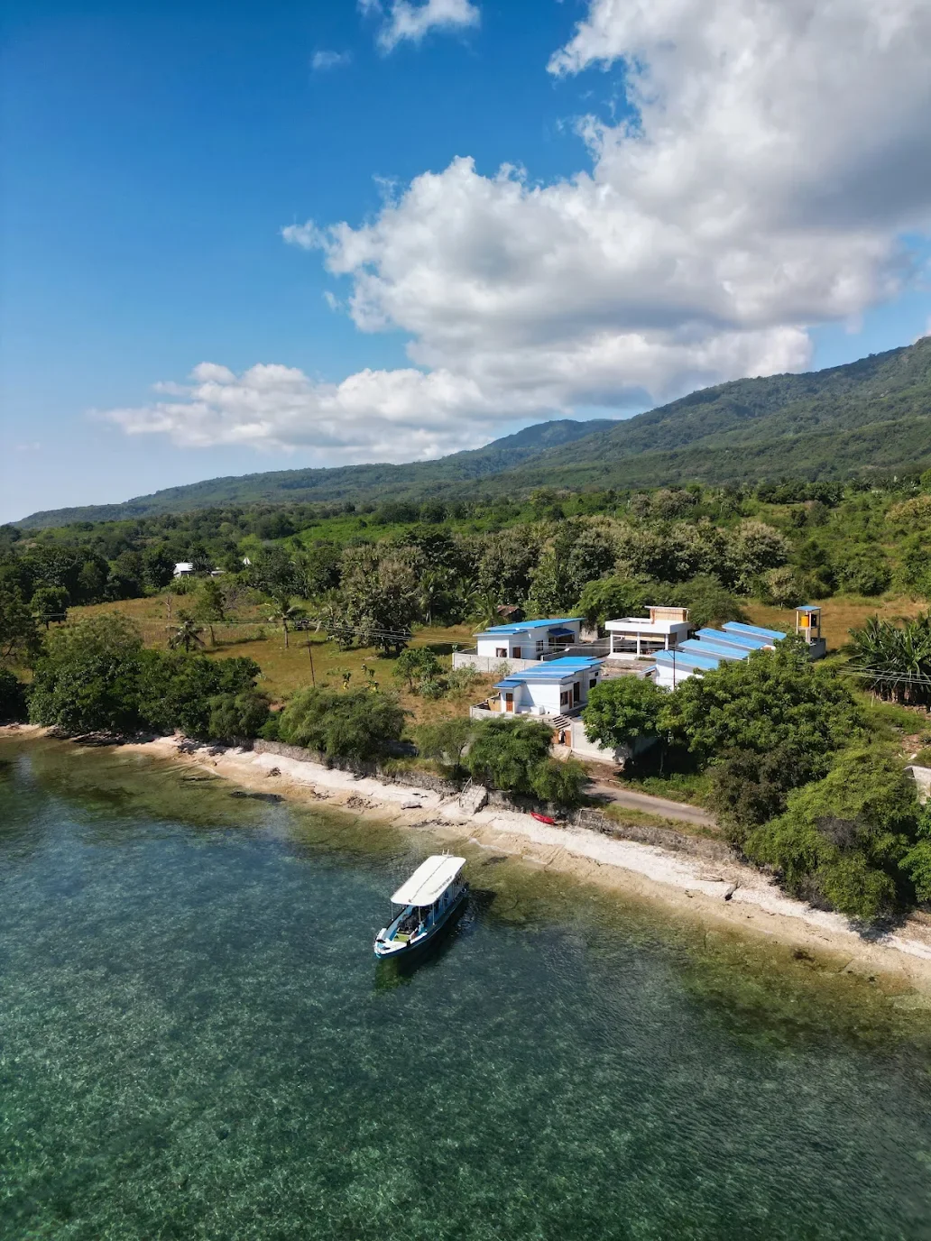 Drone Photo Dive In Alor Resort & Boat