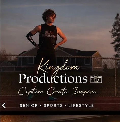 Your moments deserve more than just pictures 📸✨
At Kingdom Productions, we Capture. Create. Inspire.
From the track to real-life moments, every shot tells a story.
🎓 Senior Photos
🏃🏽&zwj;♂️ Sports Photography
🎉 Events &amp; Lifestyle Shoots
💰 $