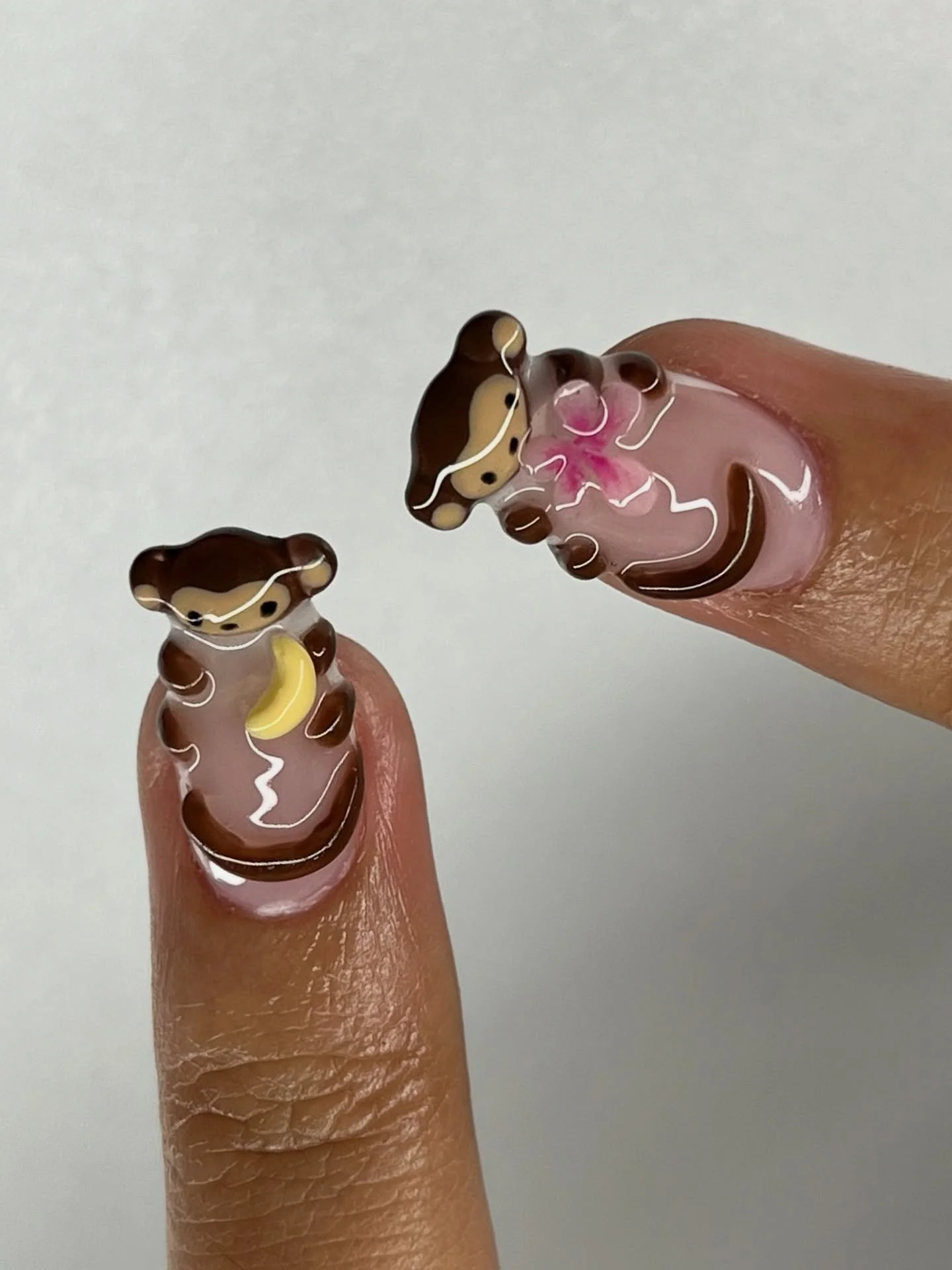 🙈🙉🙊

#oahunailtech #oahunails #nailart #monkeynails #3dnailart