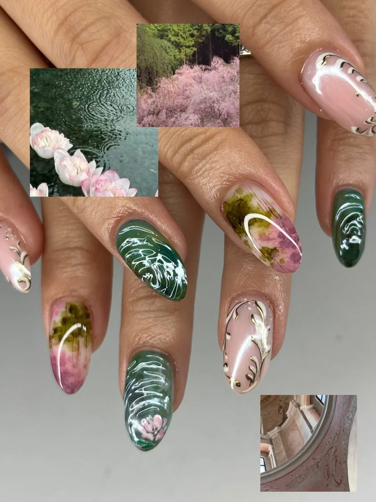 When there&rsquo;s a vision🦢🌸✨🩰🍃

#oahunails #oahunailtech