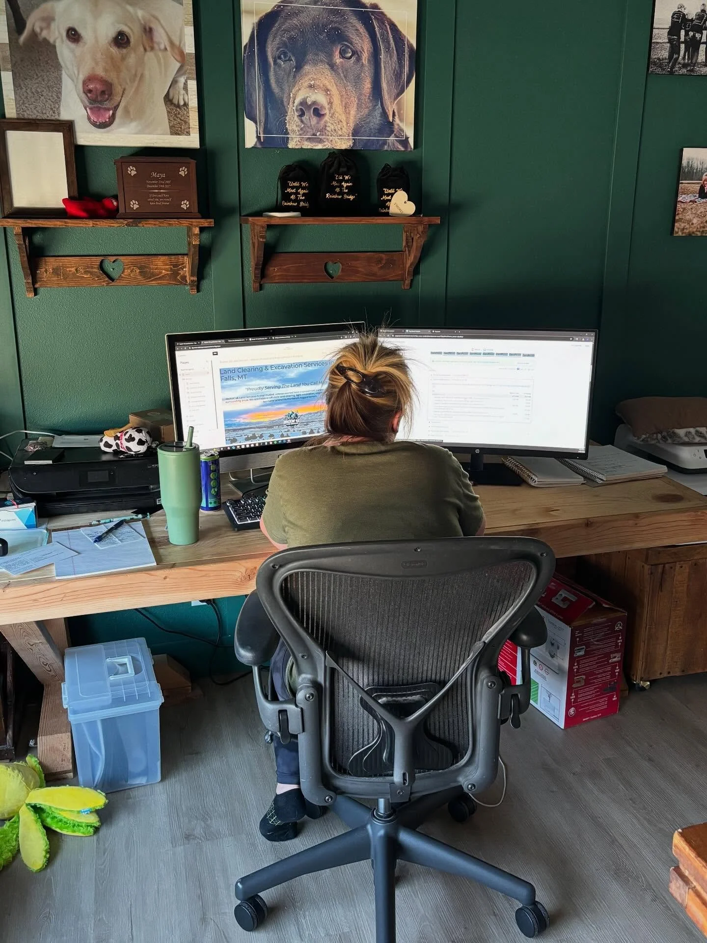 &ldquo;Every strong business has a stronger backbone. Shoutout to my wife for keeping Rockin&rsquo; 4E Land Services looking sharp online.&rdquo;

#rockin4elandservices #VeteranOwnedBusiness #FamilyBusiness #ProudlyServingTheLandYouCallHome #GreatFal