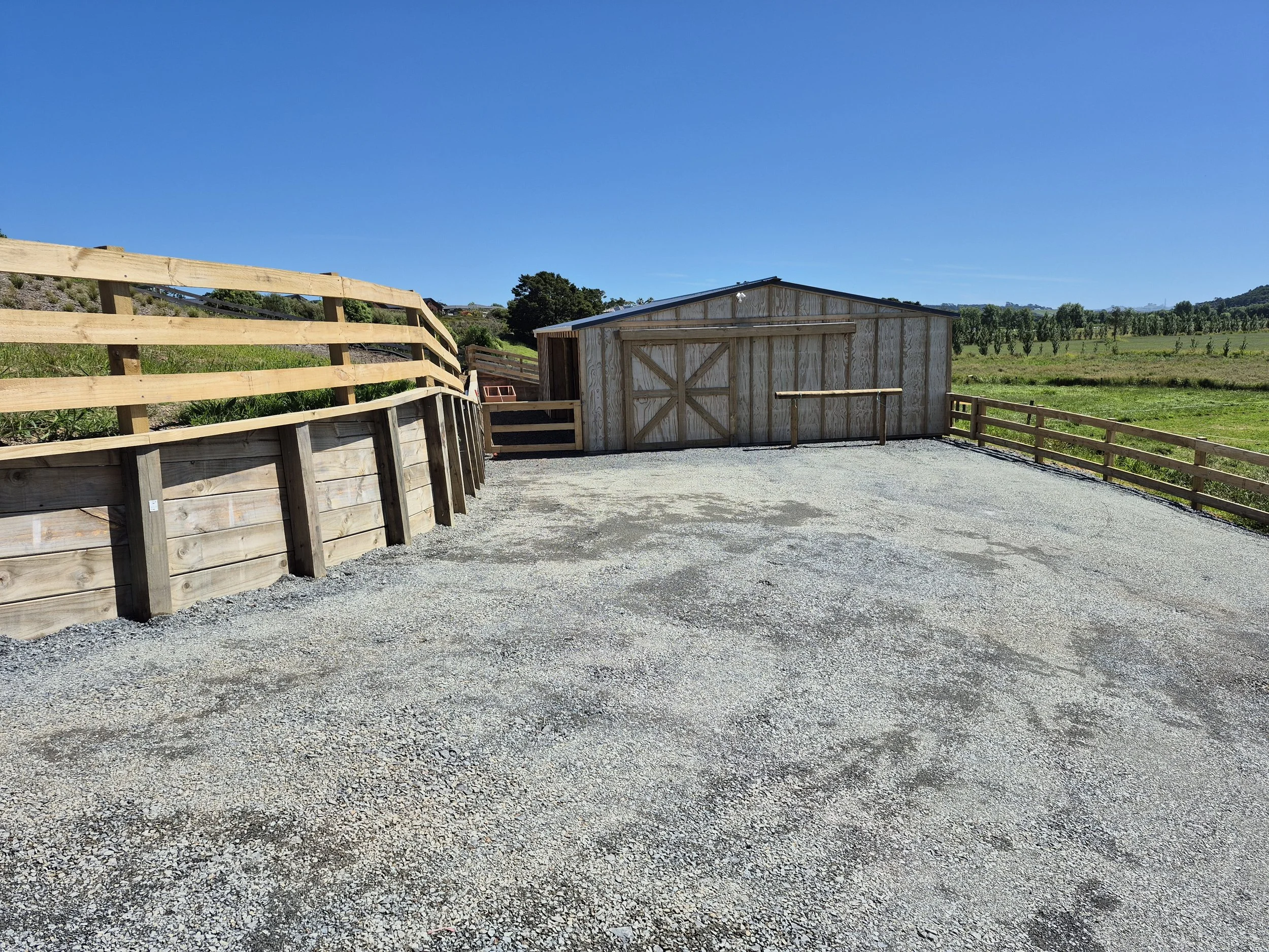 Room for Horses, space for the tools.