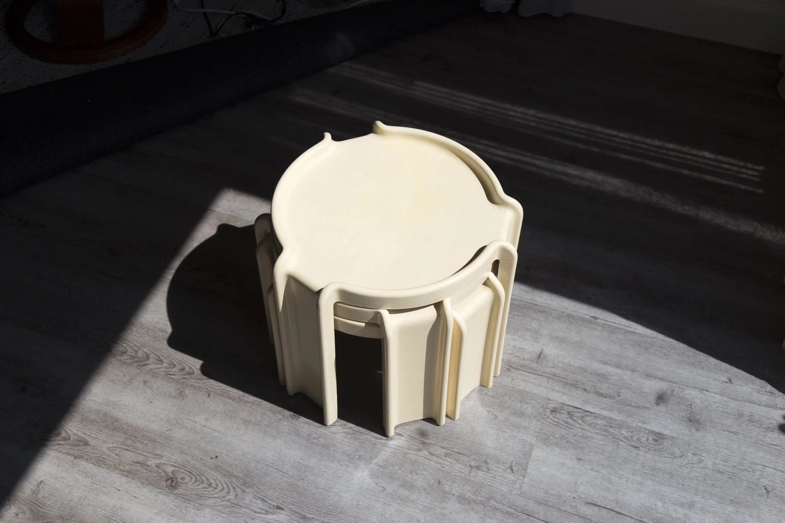 Giotto Stoppino Kartell Nesting Tables 1968