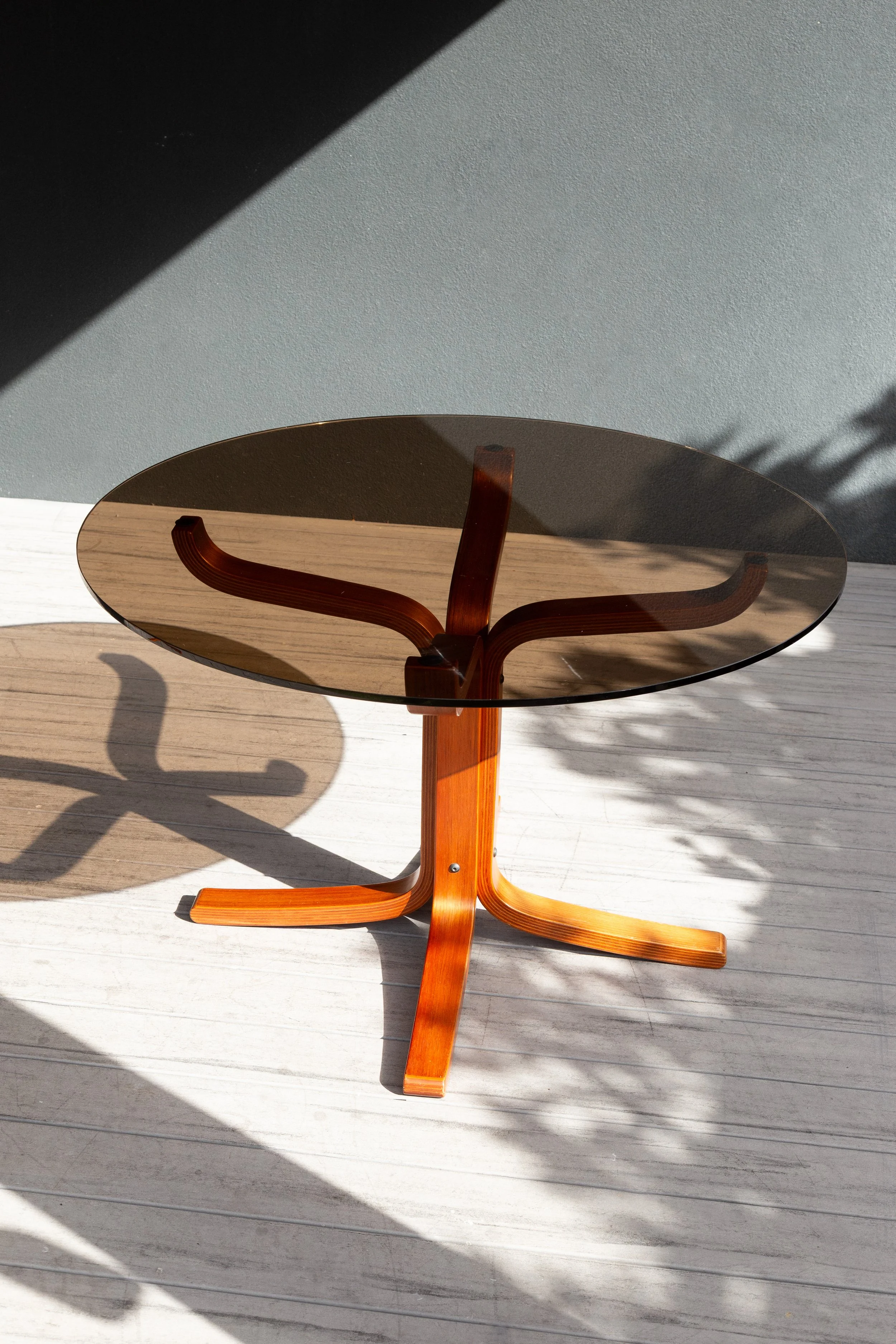 Rare 1970s Joe Rufenacht Dining Table & Chairs