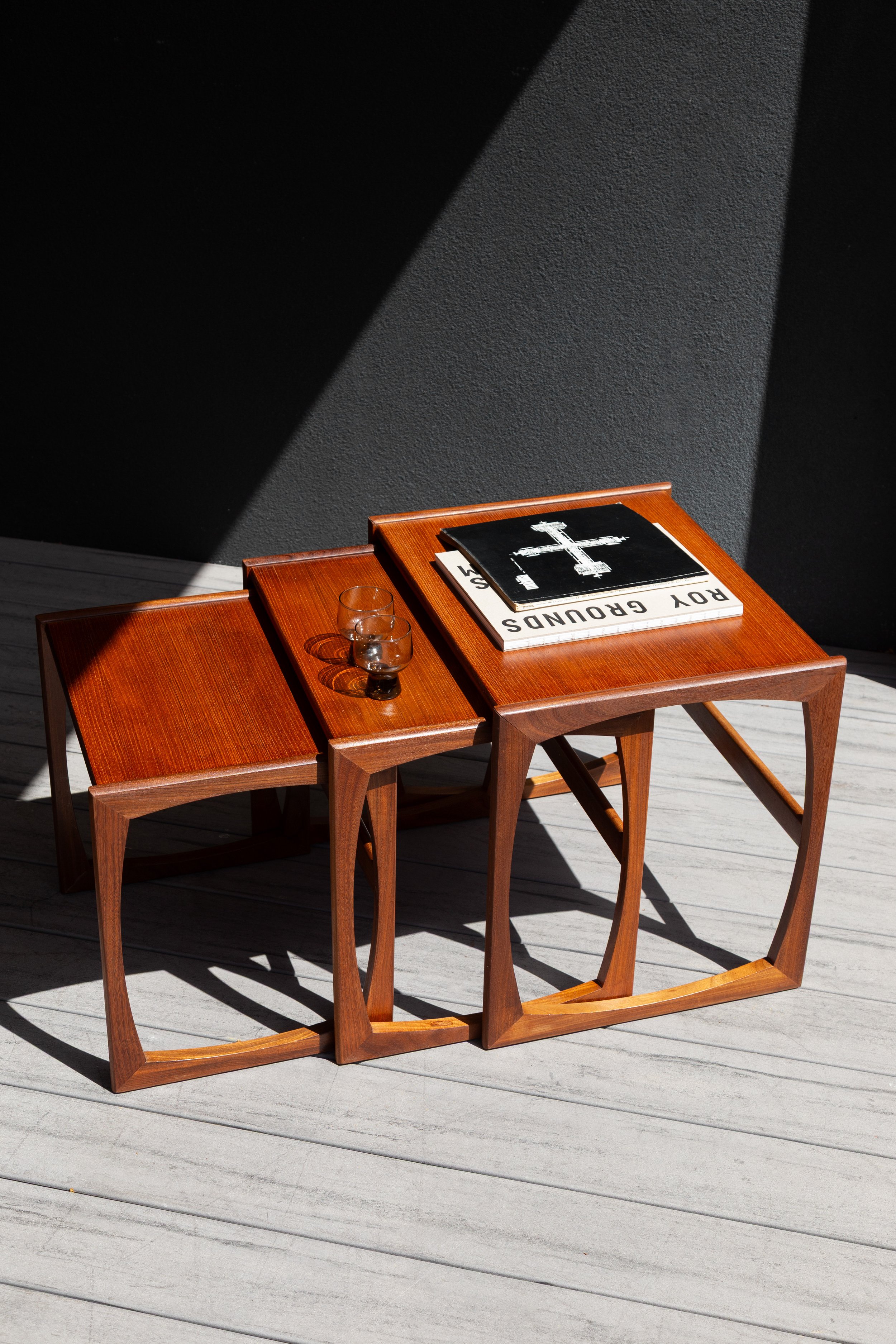 G Plan 'Quadrille' Nesting Tables 1960's