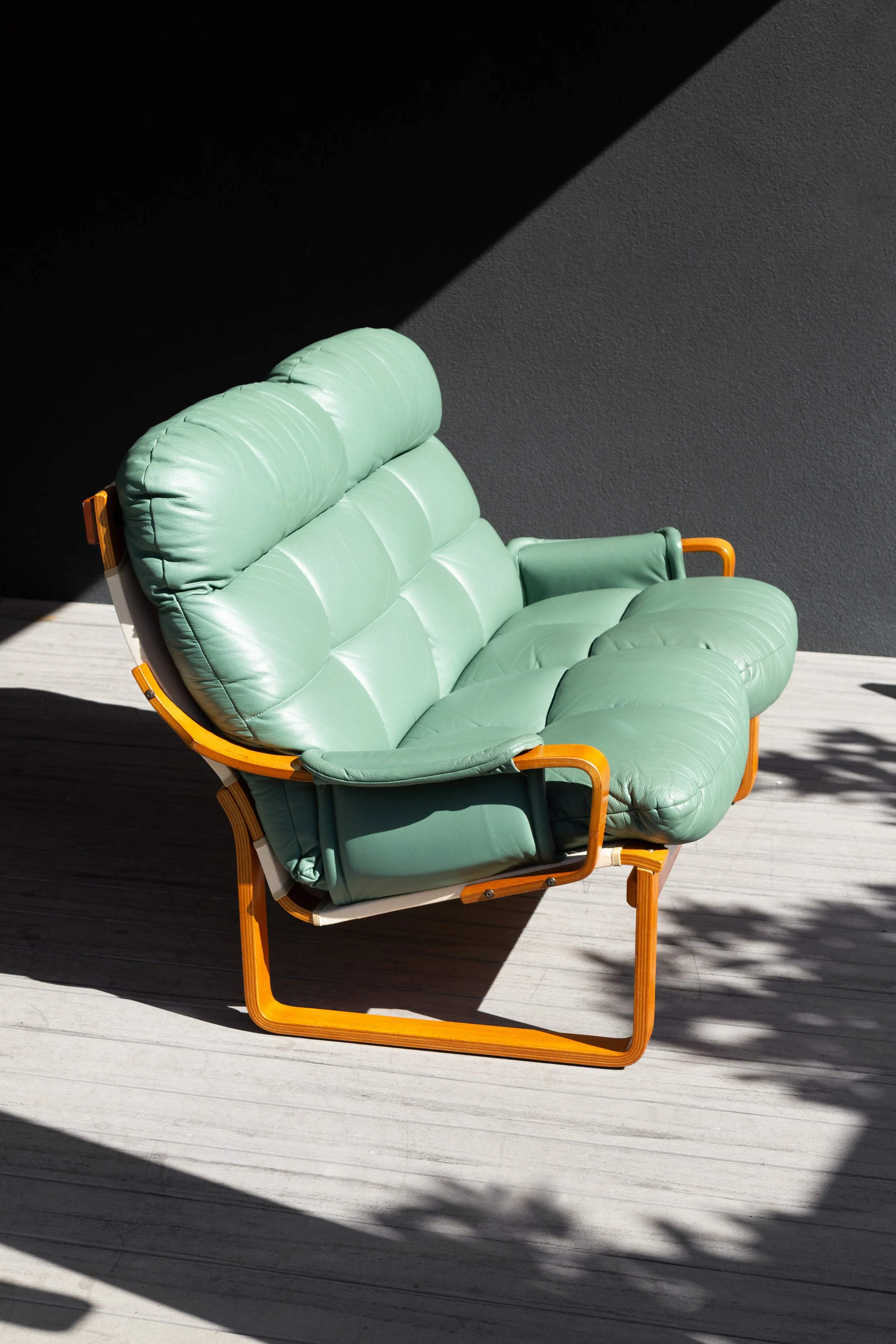 Tessa 'Atlantis' Light Green Two Seater Sofa