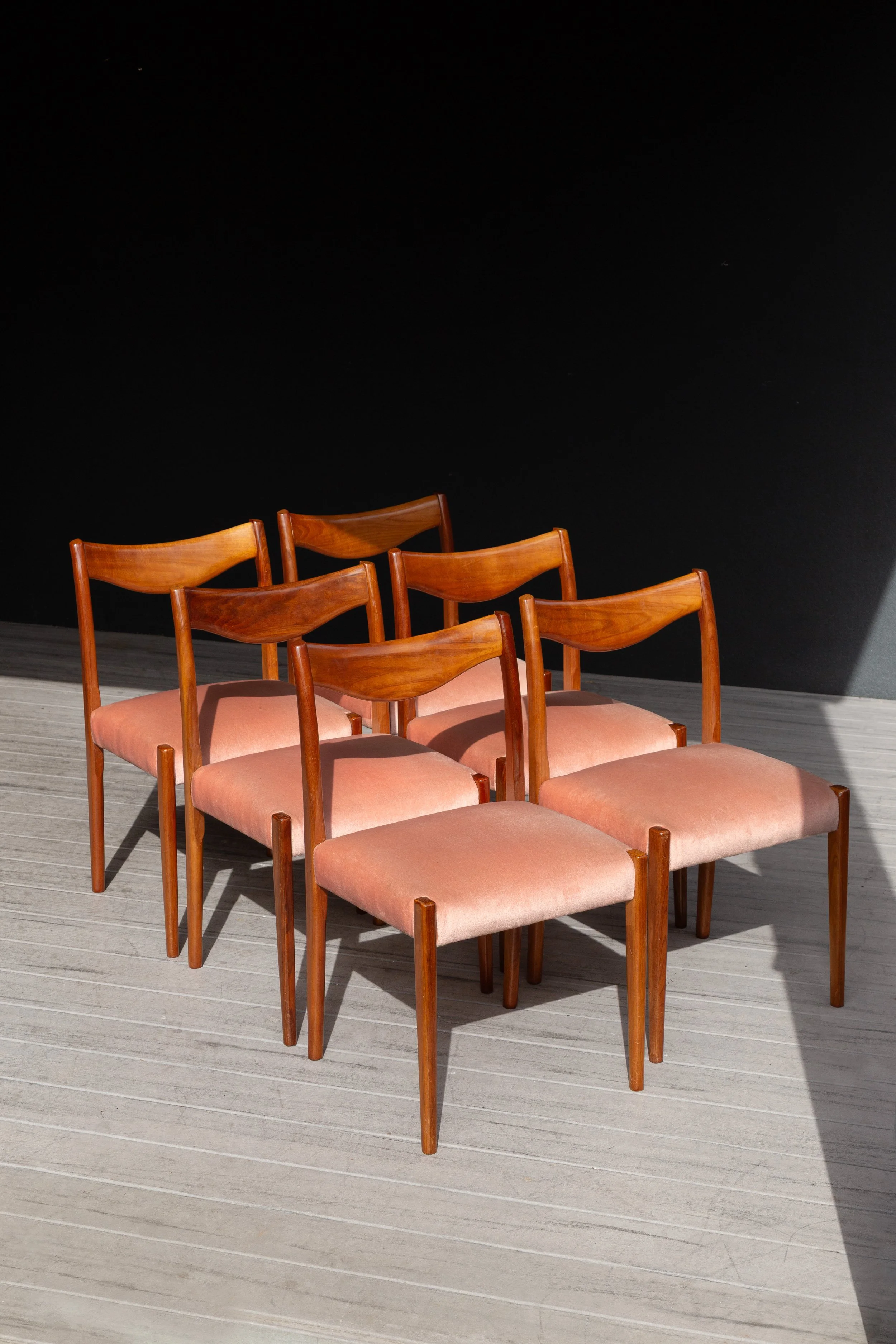 Burgess Dining Chairs 1960s (Set Of 6)