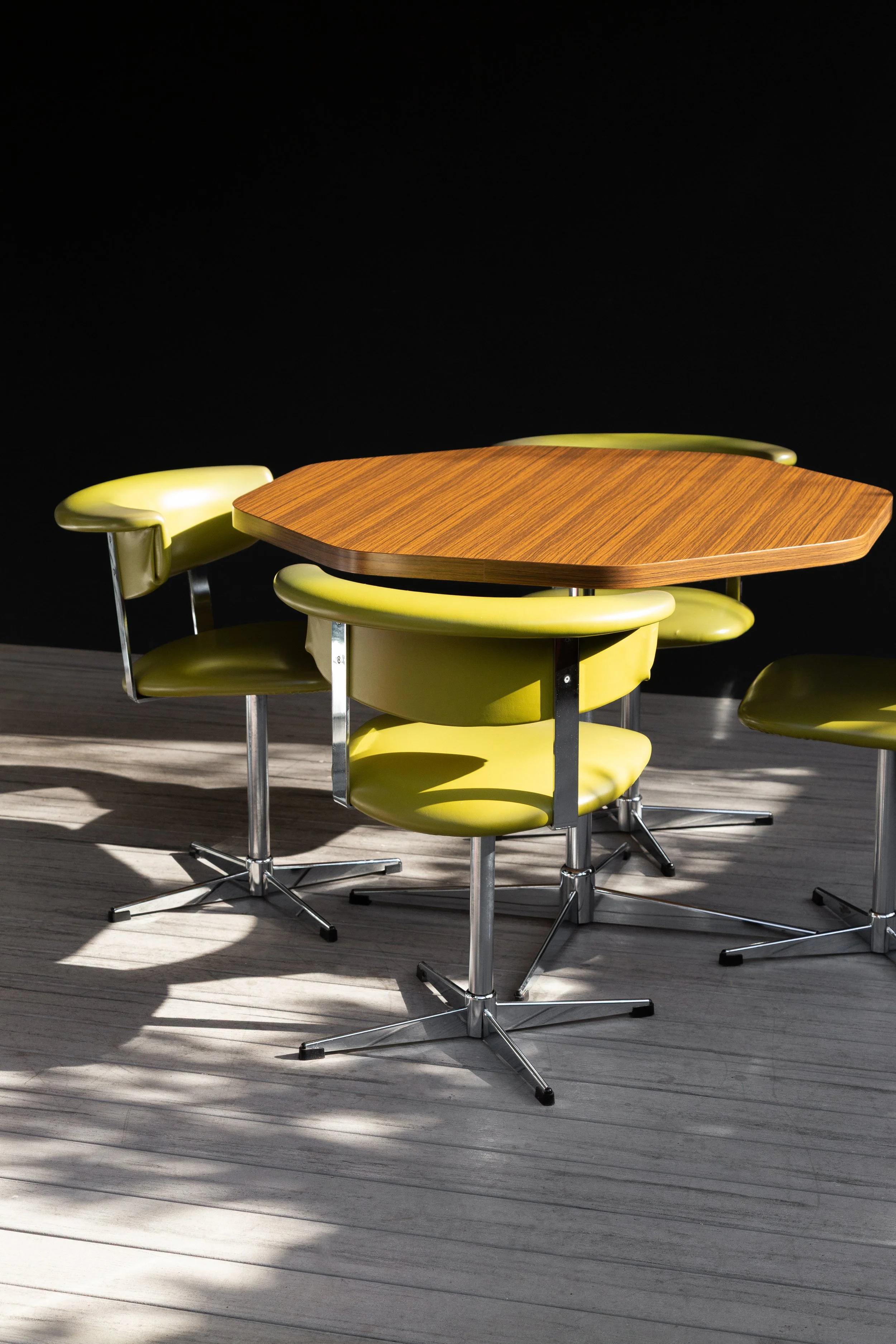 Vintage 1970s KM Tubular Dining Set