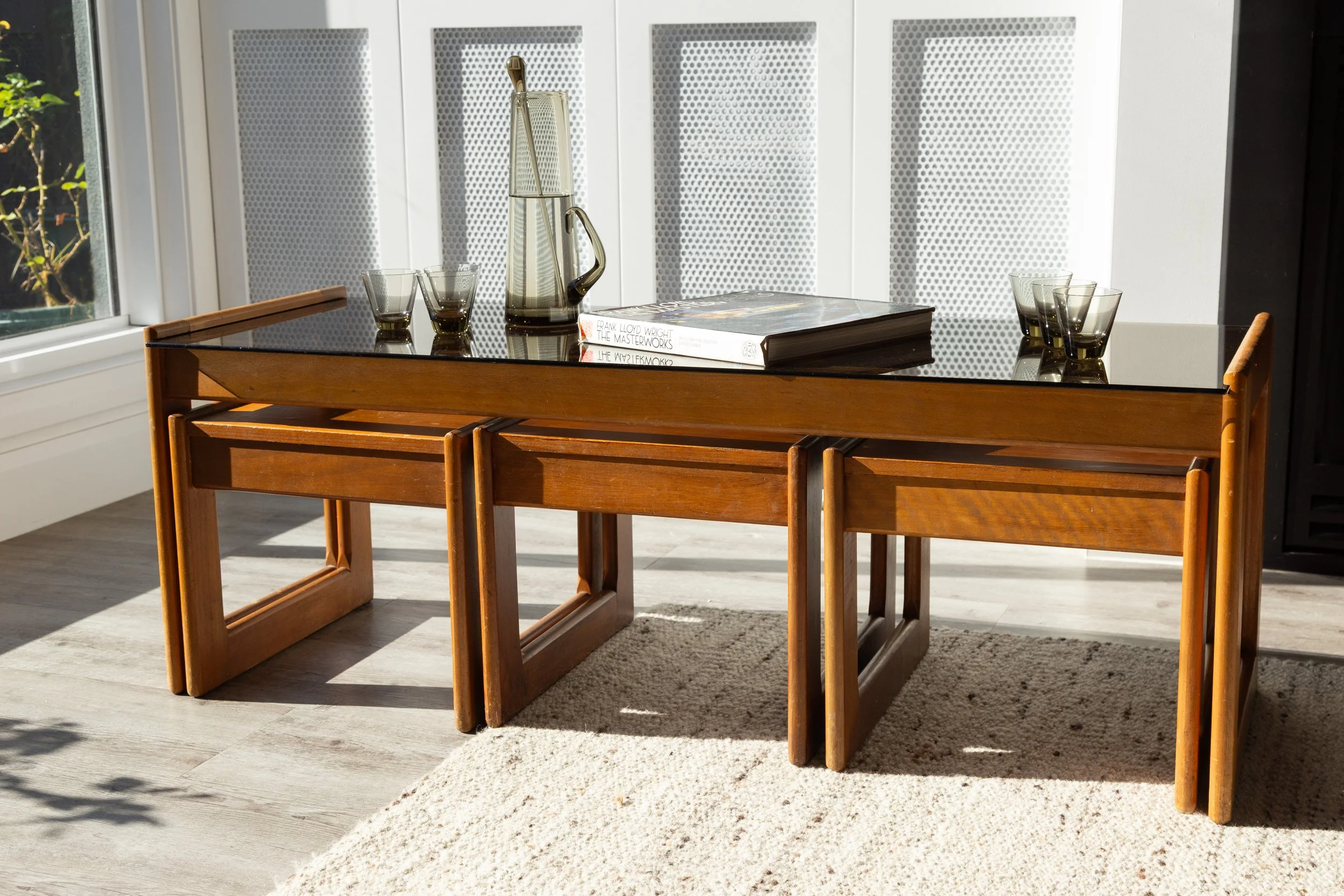 Mid Century Teak Coffee & Side Tables
