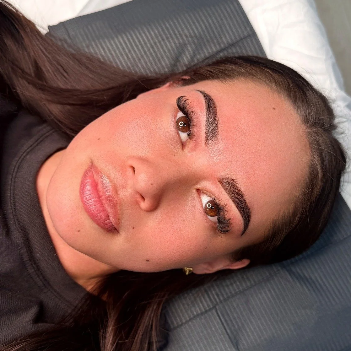 How Stunning Is She?! 😍

This beautiful client wanted thick, fluffy brows &ndash; and we absolutely delivered! 

There's something so effortlessly chic about a full, natural brow that frames the face perfectly. We created a soft but full look while 