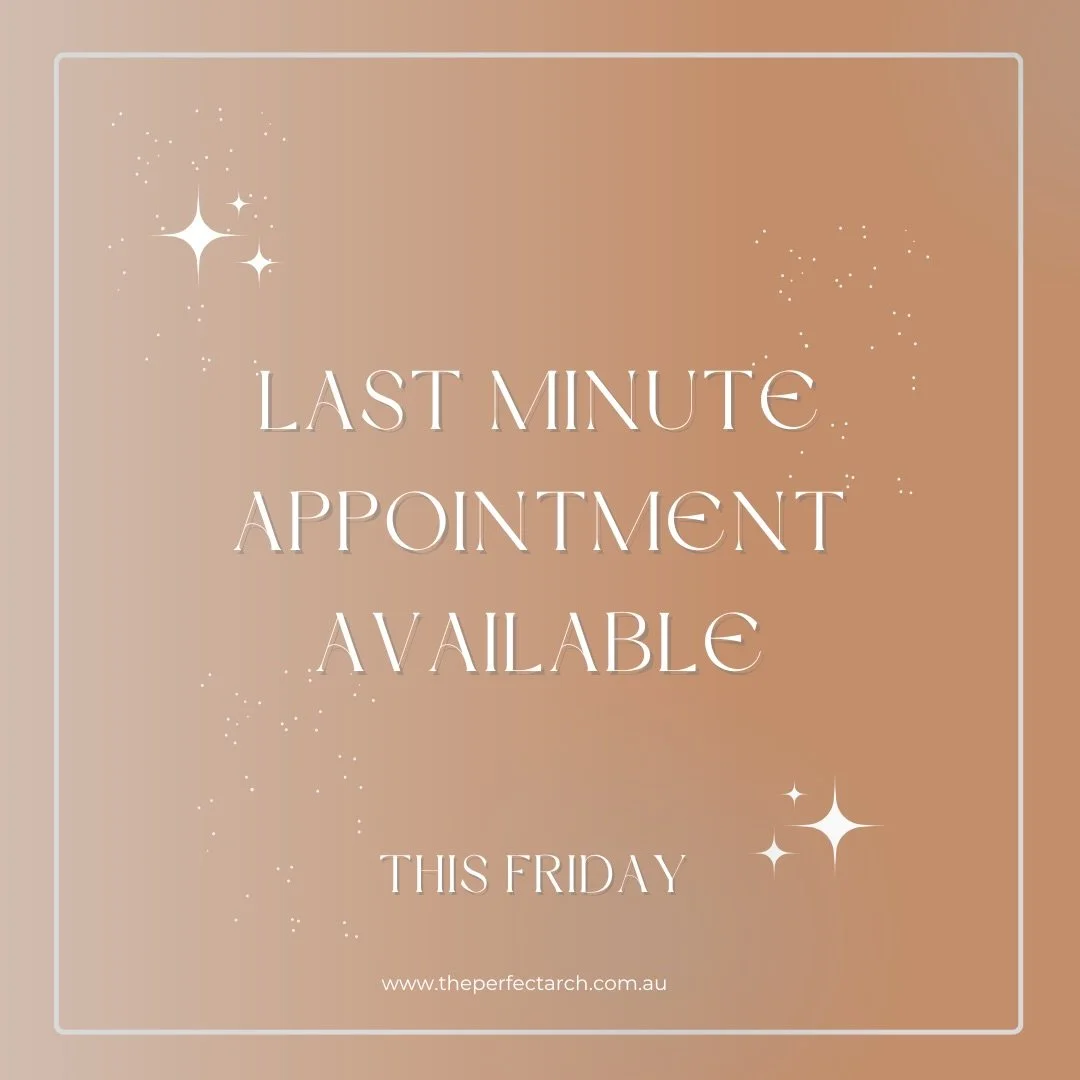 I&rsquo;ve just had this Friday become available for a new set of brows and/or lips/eyeliner.  Get in touch if you want the last minute booking! Last booking available till Mid May!