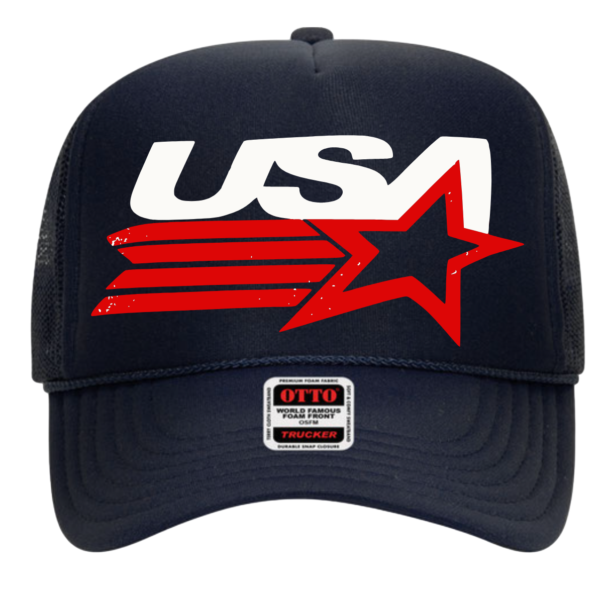 Vintage USA Foam Trucker Hat