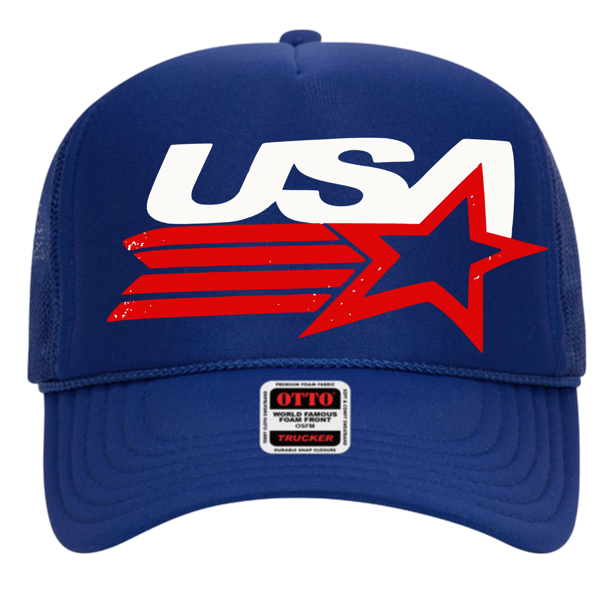 Vintage USA Foam Trucker Hat