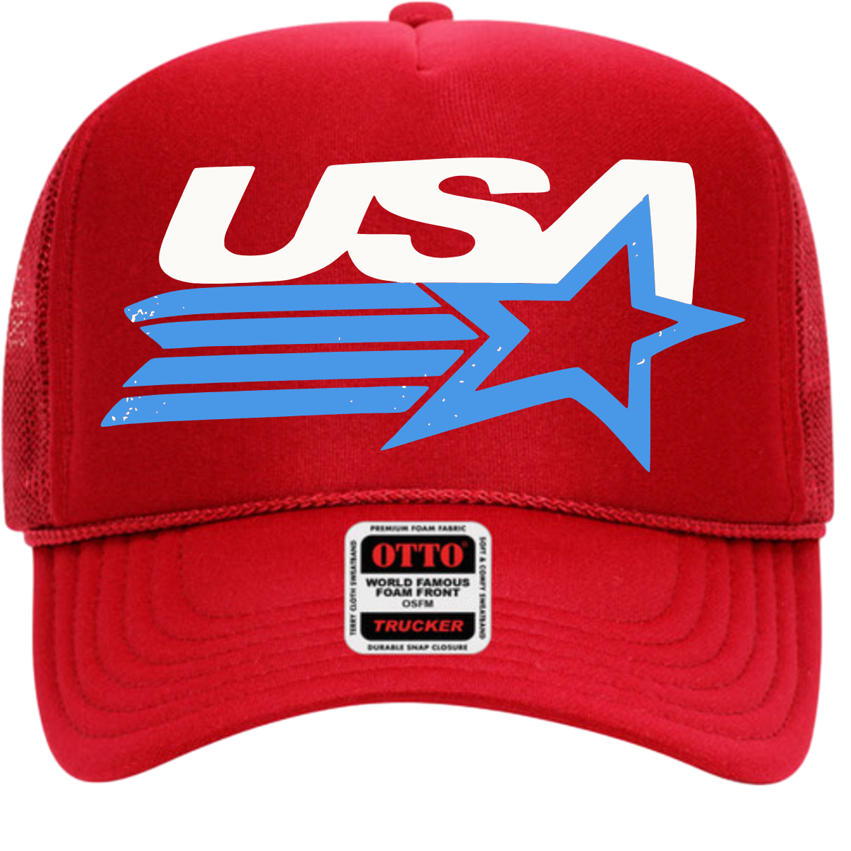 Vintage USA Foam Trucker Hat