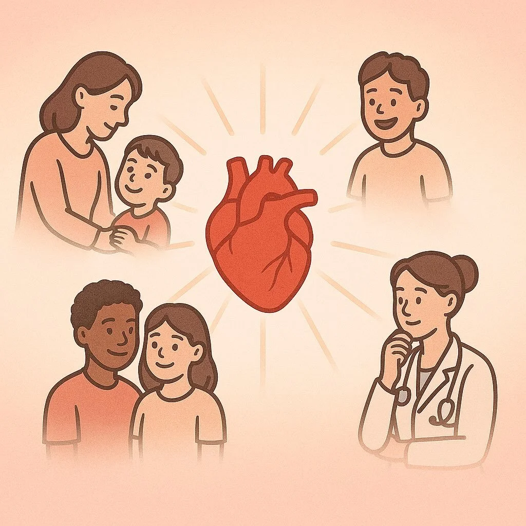 Per the CDC, about 1% of babies born in the United States each year are born with a congenital heart defect (CHD). At Hearts Like Mine we strive to serve as a space where patients, family members, significant others, and friends can share their exper
