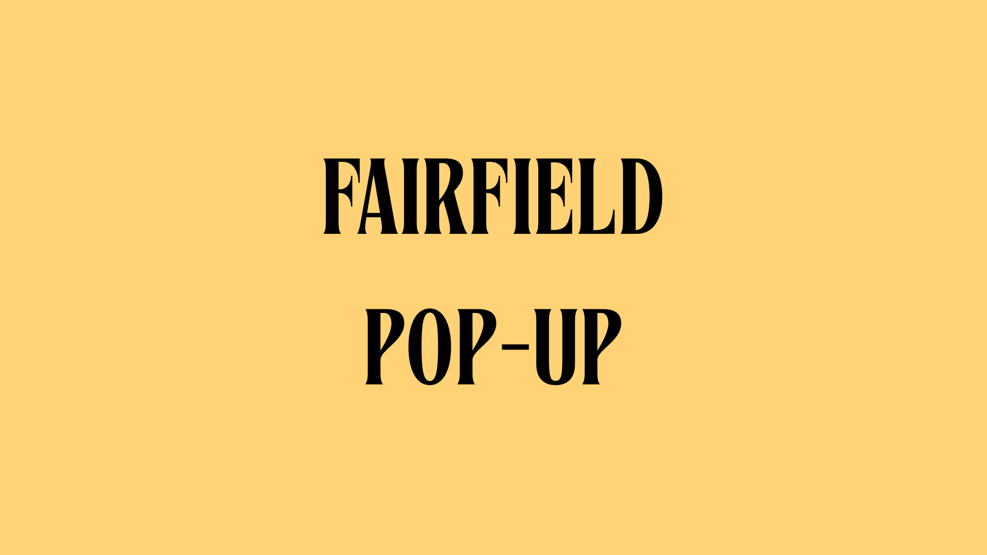 Moss St. Pop-Up