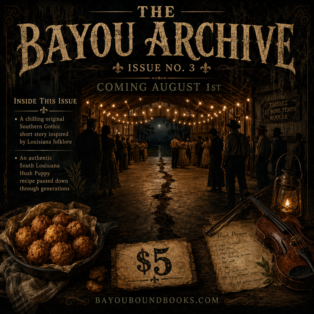 The Bayou Archive — Issue No. 3: The Debt We Buried