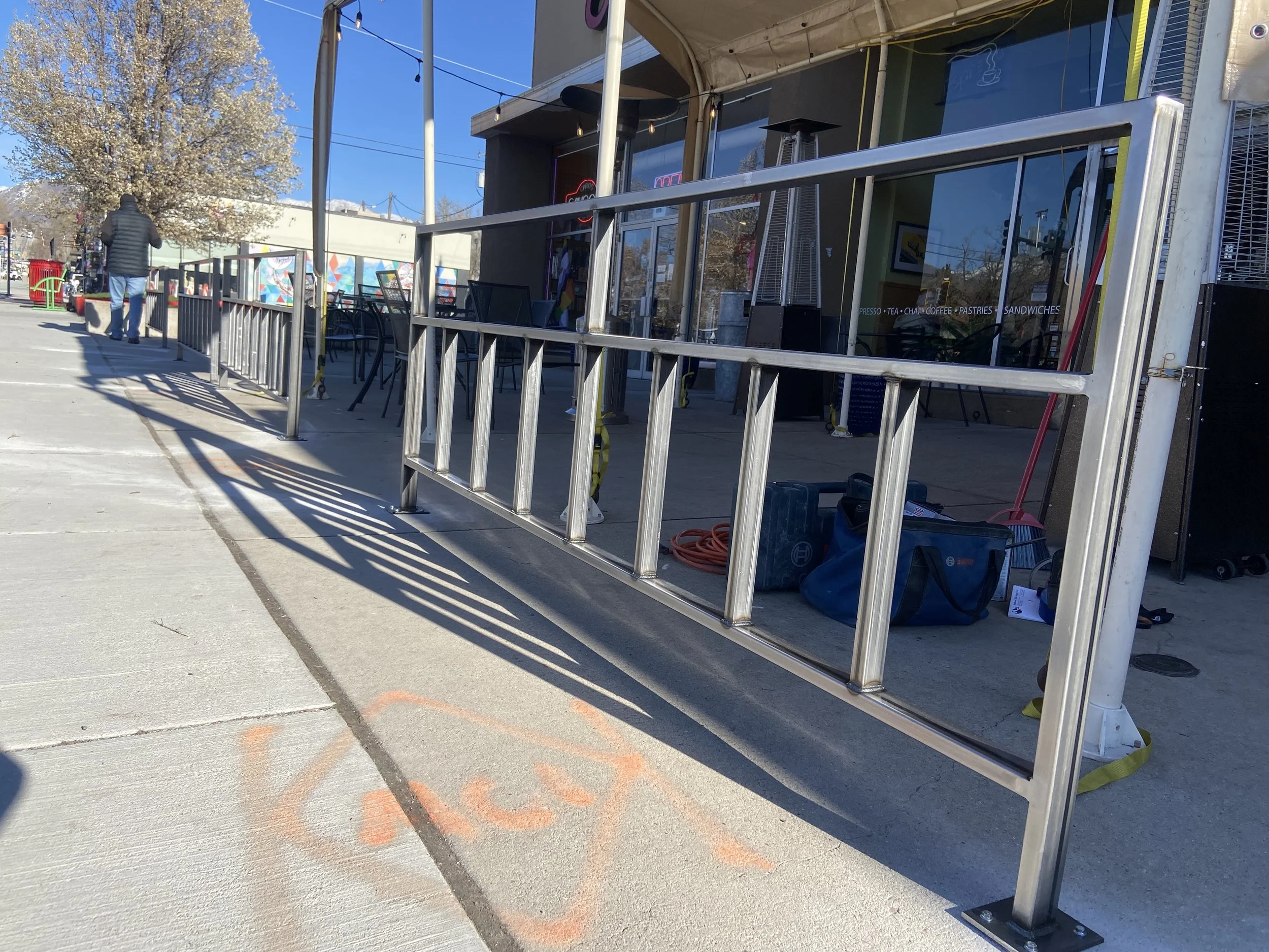 Commercial Patio Railing 
