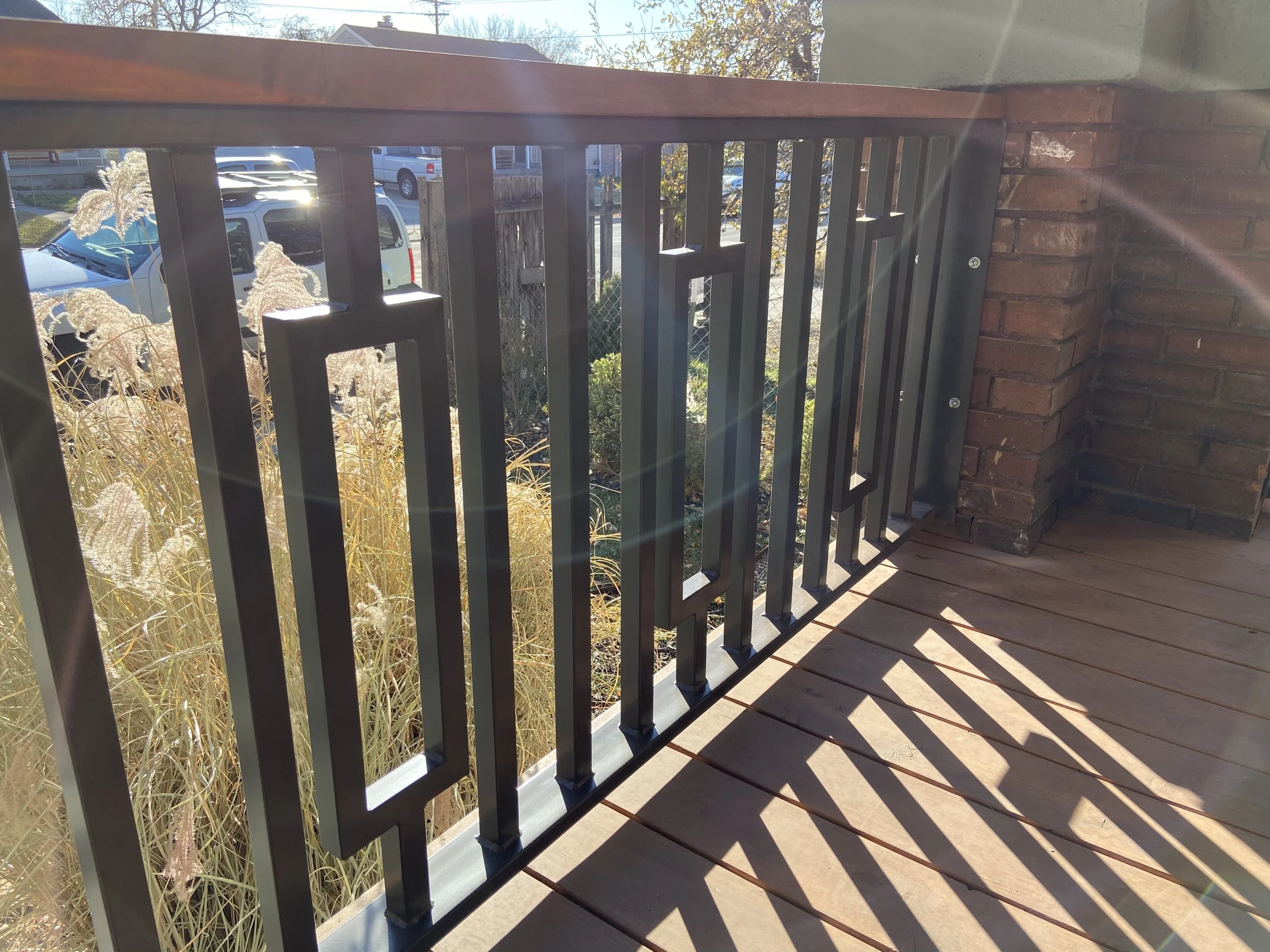 Custom Porch Railing