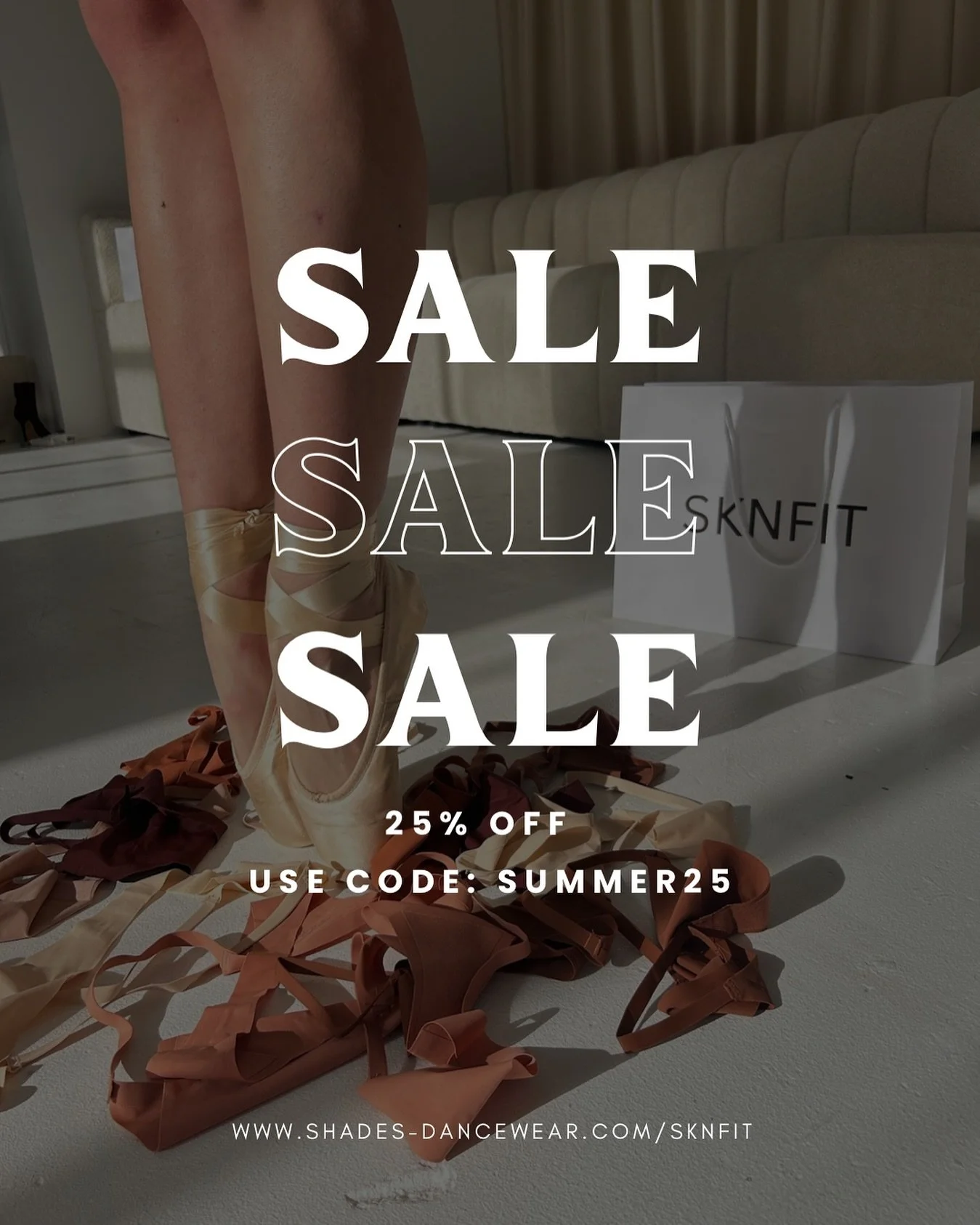 Tap the link in bio or shop now to grab your favorites before they&rsquo;re gone. 🛒✨
#CollabDrop #LimitedOffer #25PercentOff #sknfit #shades #shadesdancewear #igotmyshade #explore #explorepage✨ #exciting #performer #sale #shop #online