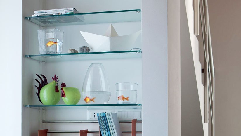 More Glass Shelving for Nooks