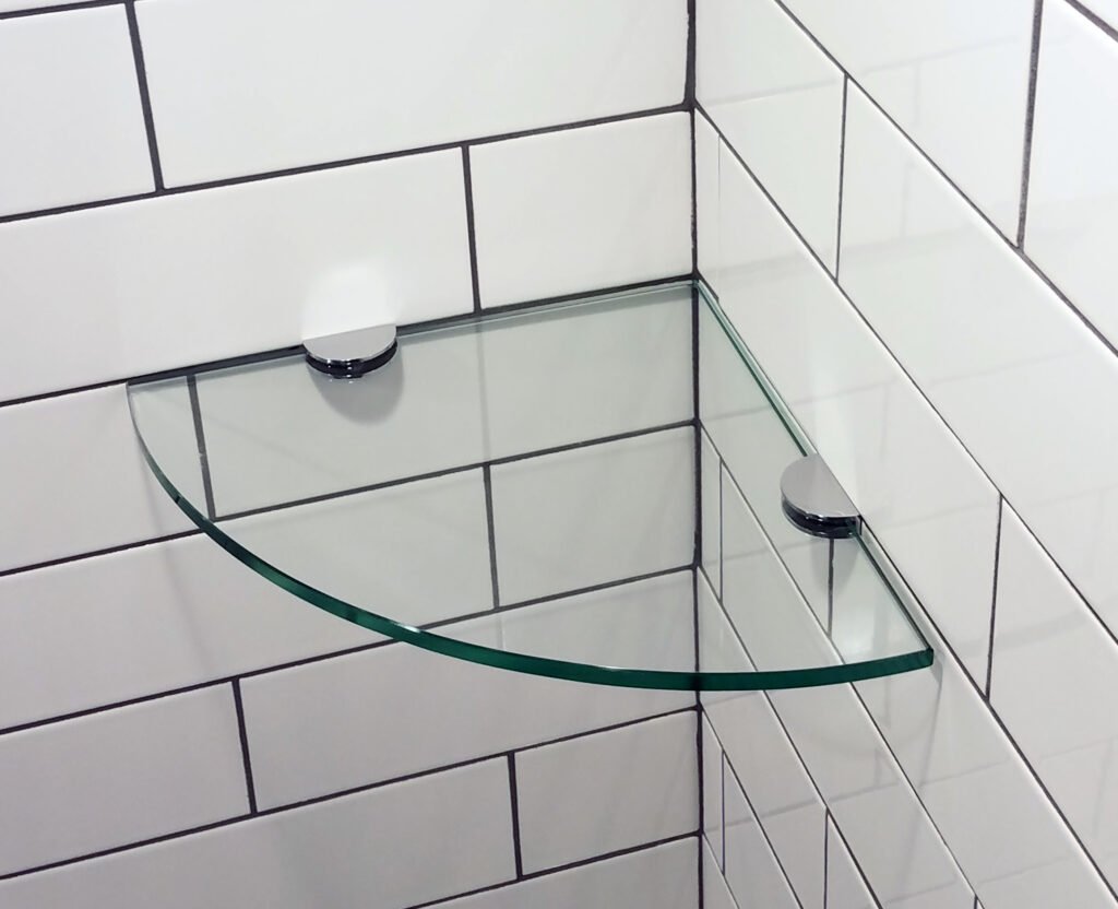 Shower Glass Shelf