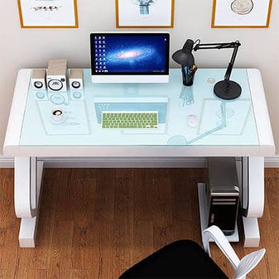 Glass Desk Top