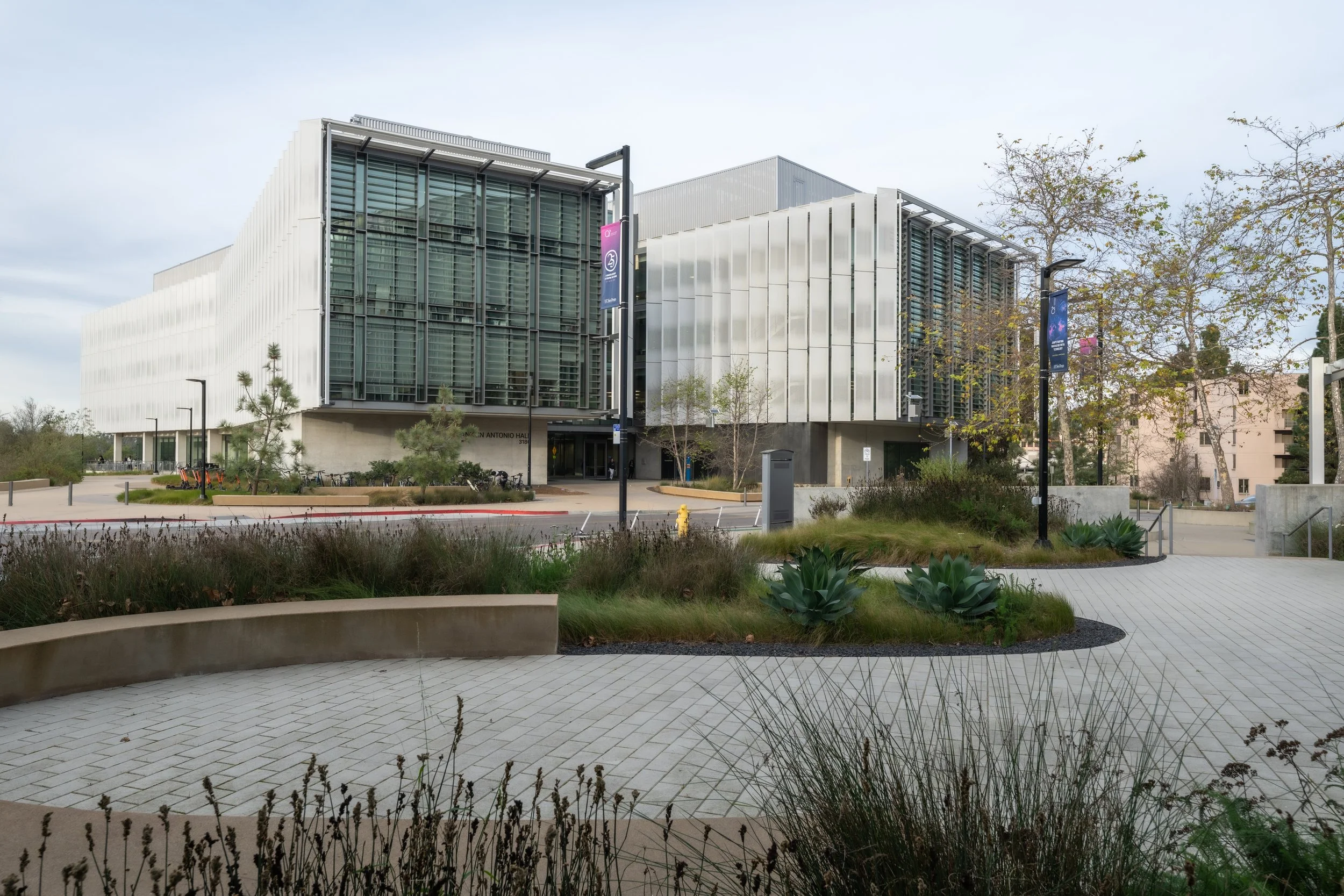 UCSD Franklin Antonio Hall Southwest View