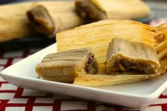 Black Bean with Cheese Tamales