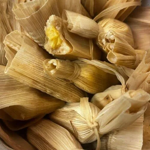 Seasonal Sweet Corn Tamale