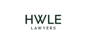 Logo with the text 'HWL EBSWORTH LAWYERS' in green and black font on a white background.