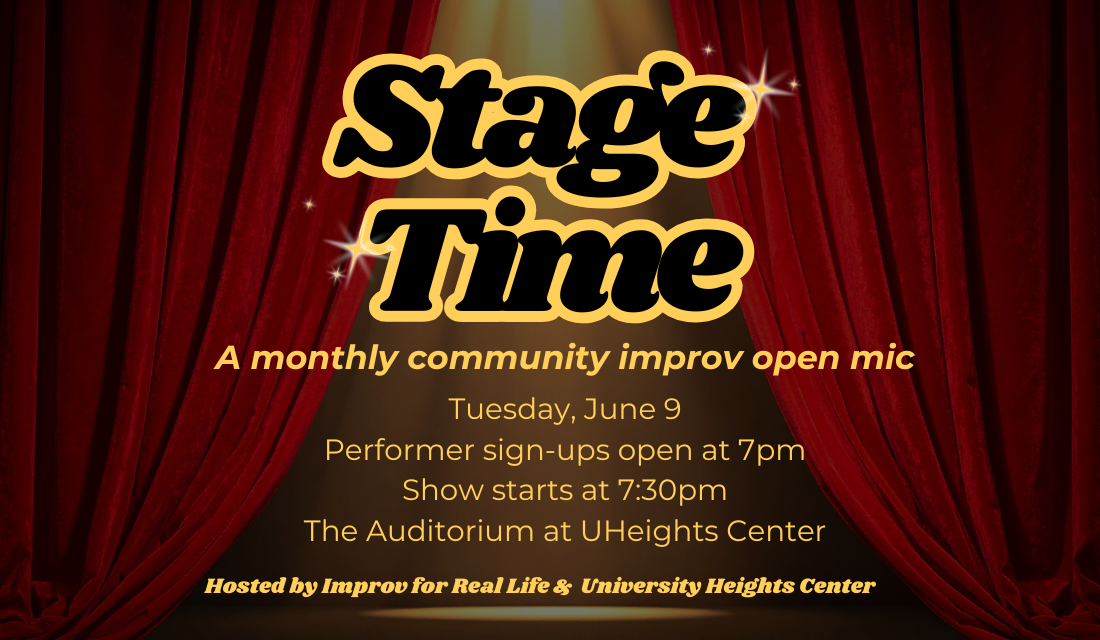 Stage Time: A Community Improv Open Mic 