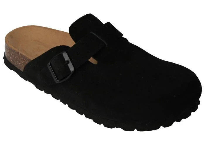 Baden Suede Leather Black