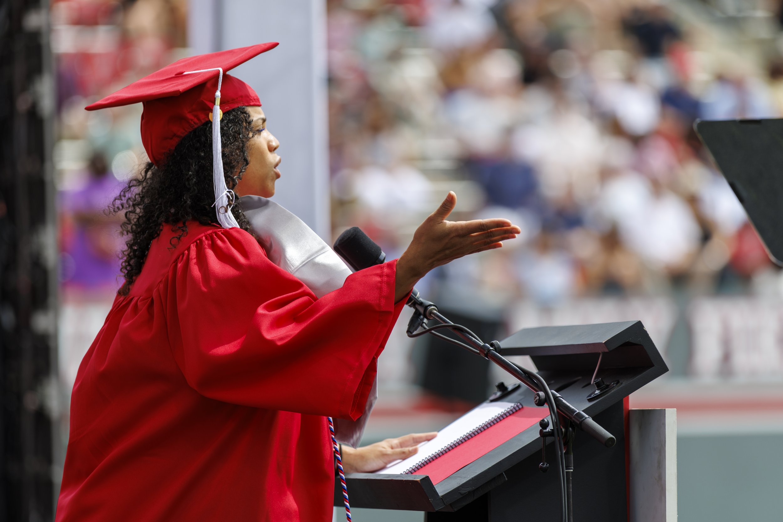 Student Commencement Speaker Proves It’s Never Too Late to Chase Your Dream