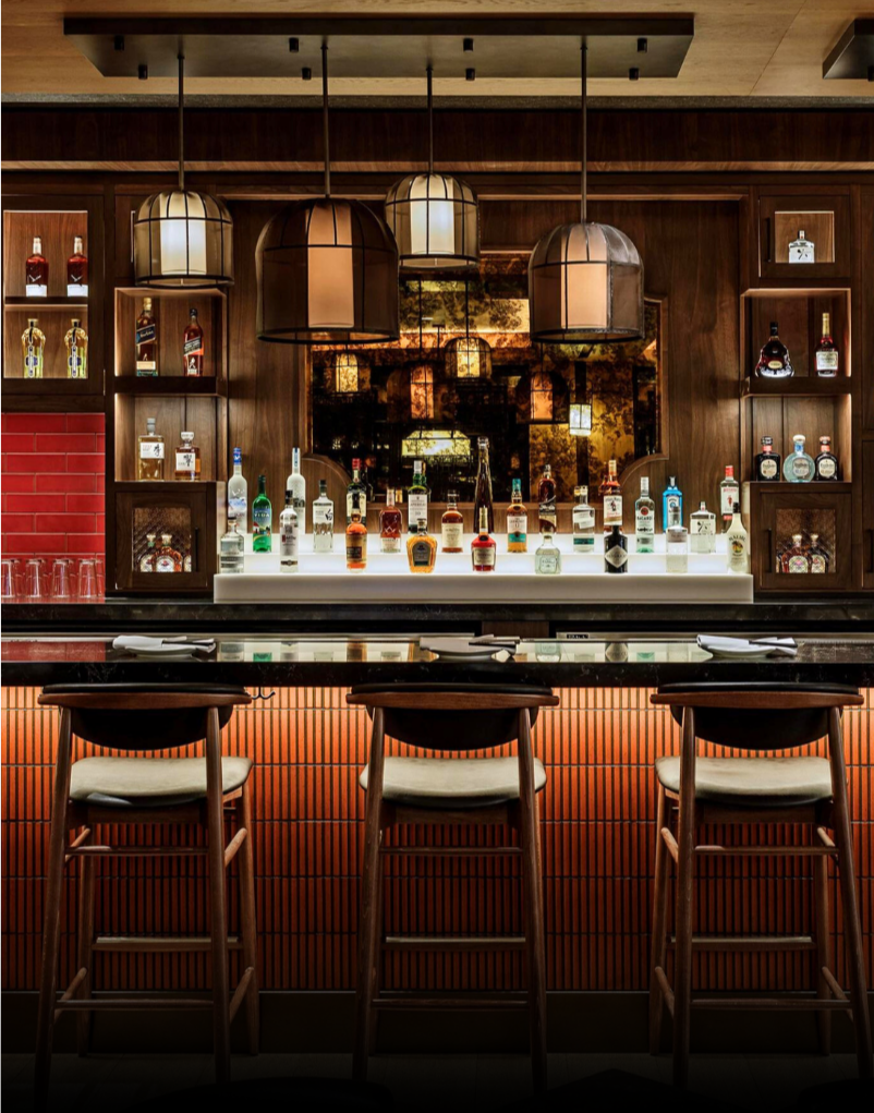 Din Tai Fung restaurant interior commercial project on Alberni Street Vancouver