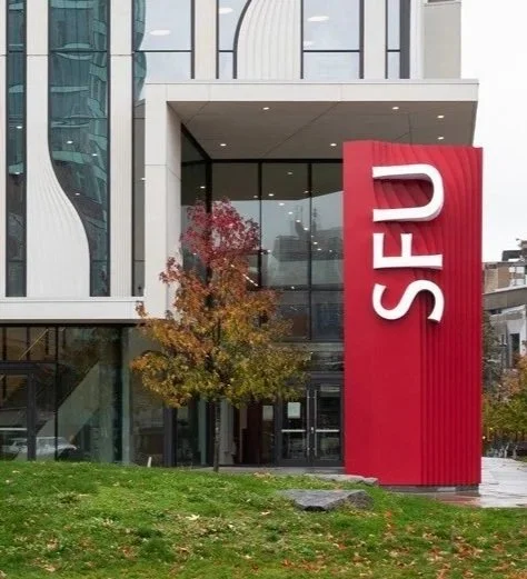 Simon Fraser University campus building institutional project in Burnaby