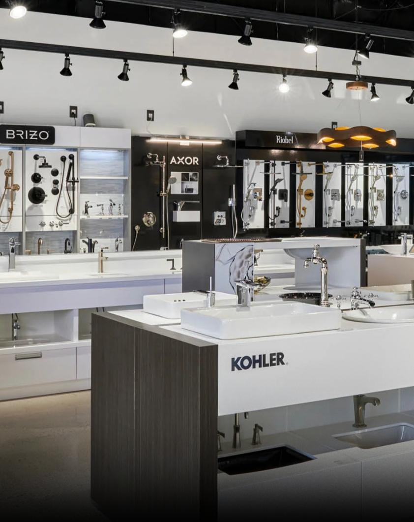 Robinson Lighting retail showroom interior commercial project