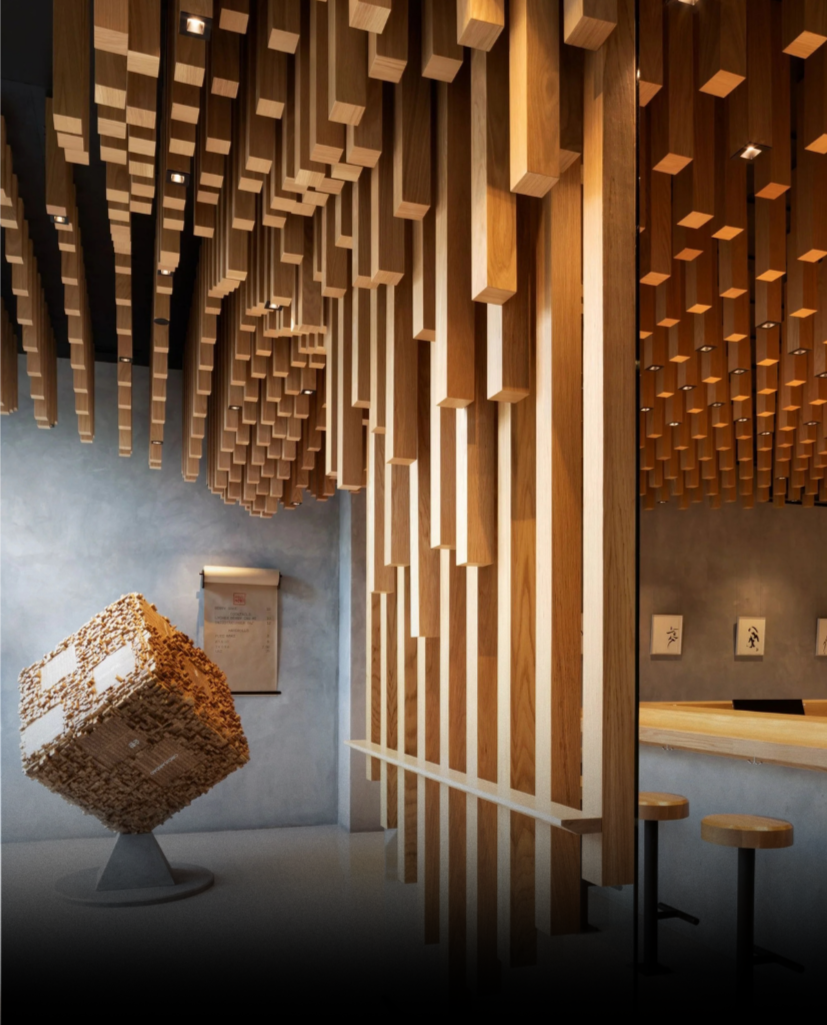 Hello Nori restaurant interior commercial project in Vancouver and Richmond