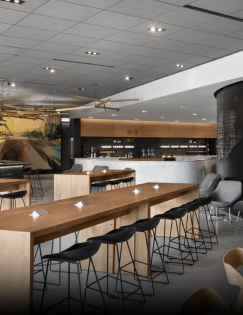 Vancouver International Airport commercial interior facility project