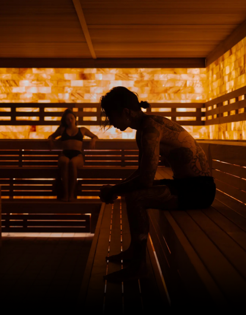 Aether Haus sauna and wellness facility commercial project on Davie Street Vancouver