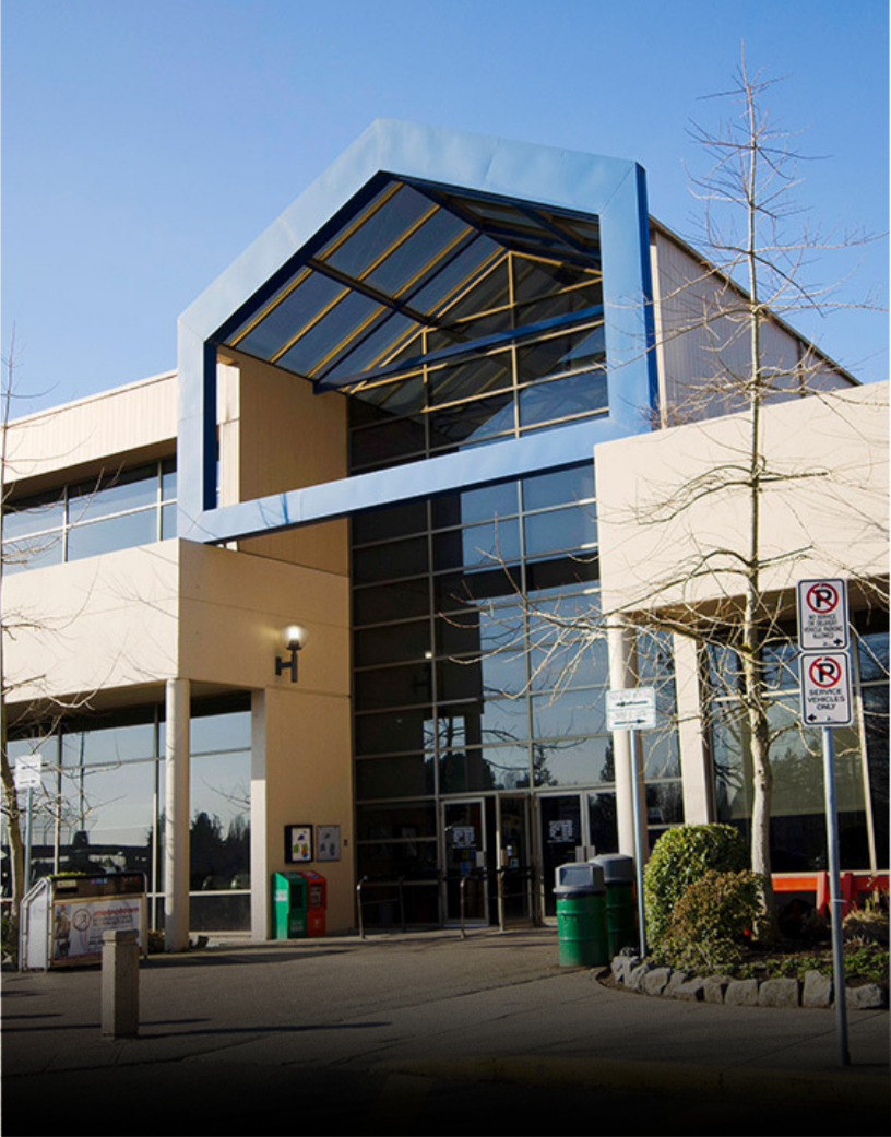 Bonsor Recreation Centre institutional facility project in Burnaby