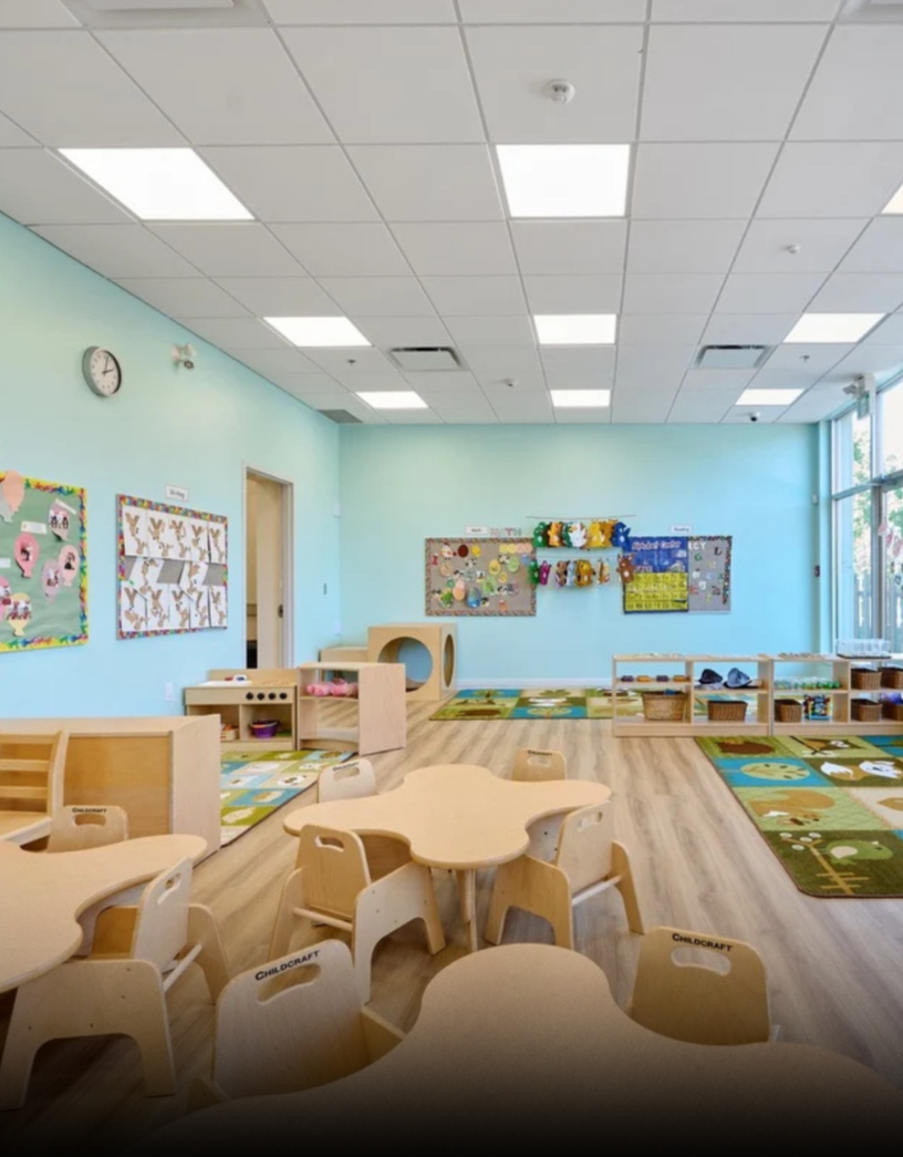 Rothewood Academy classroom interior educational facility project