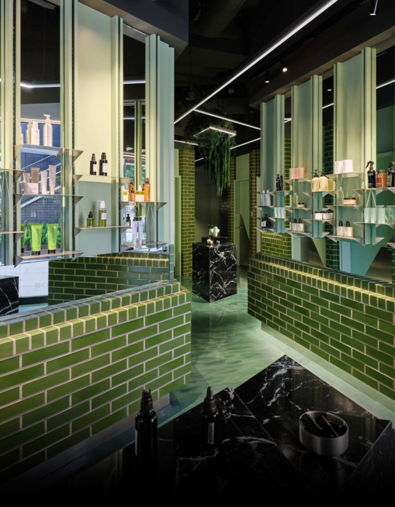 Formula Fig skincare clinic interior commercial project