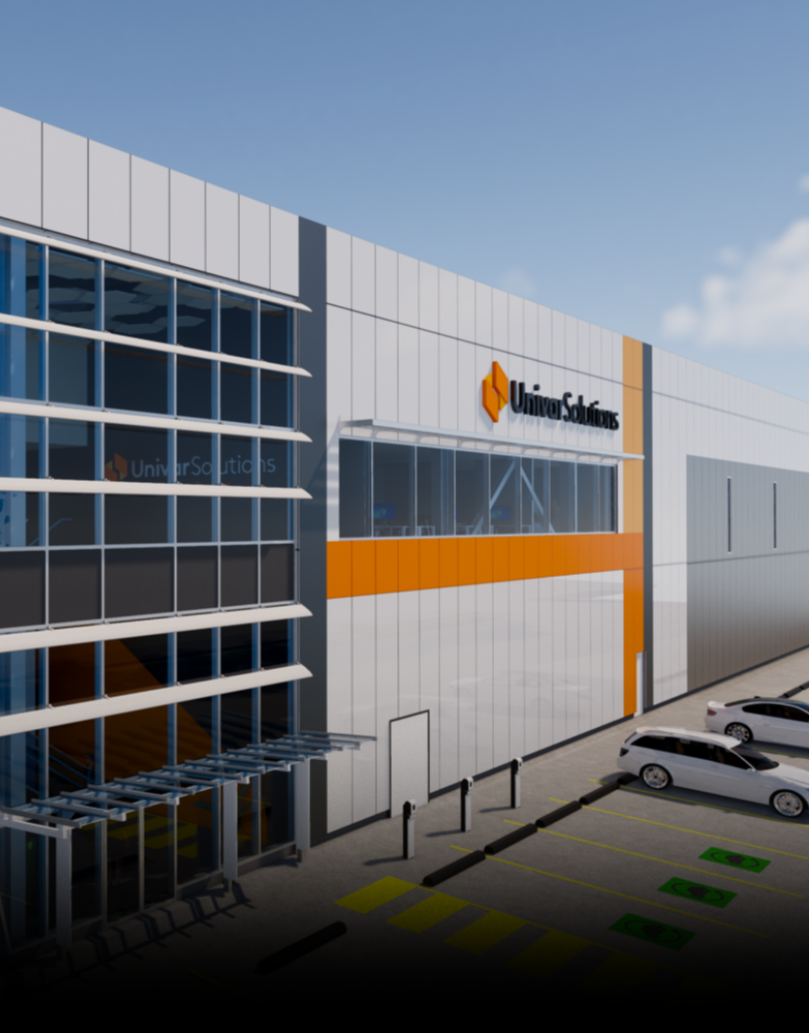 Univar Solutions industrial facility project in North Vancouver