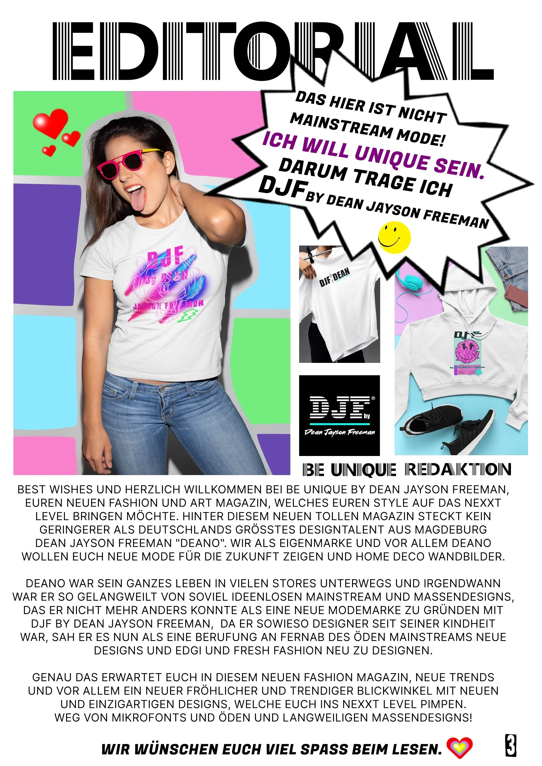 BE UNIQUE Fashion Magazine DJF Seite 3.jpg