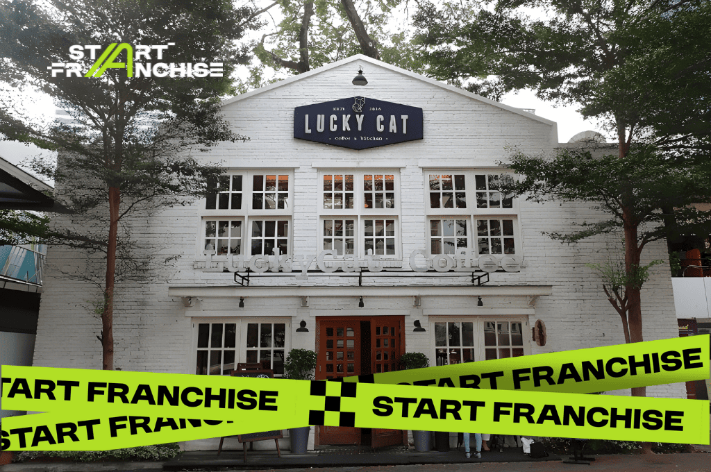 Franchise Lucky Cat Coffee &amp; Kitchen Kafe 24 Jam Estetik yang Tak Pernah Tidur #StartFriday