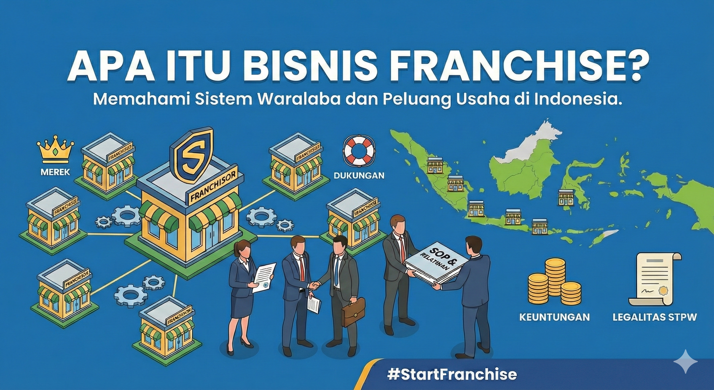 Apa Itu Bisnis Franchise? Memahami Sistem Waralaba dan Peluang Usaha di Indonesia #StartFranchise