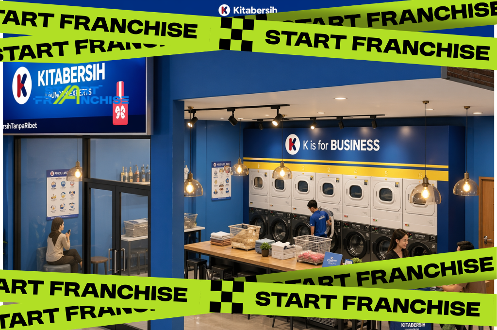 Franchise Laundry Mulai 50 Juta, Peluang Bisnis Franchise Untung Besar #Startfranchise