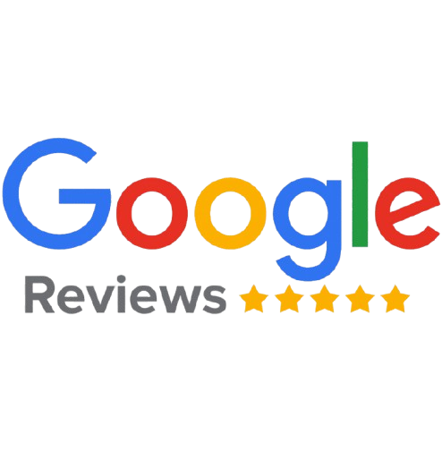 Google Reviews logo with five yellow stars